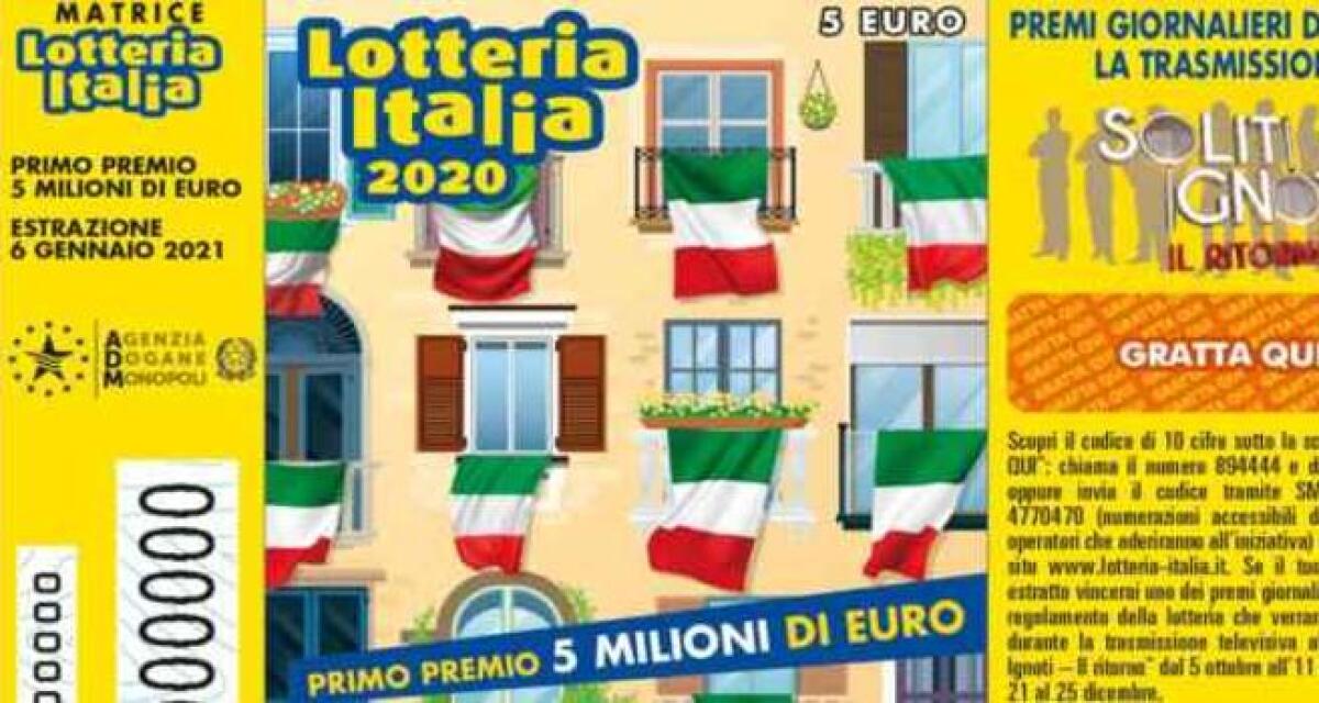 Lotteria Italia. Altavilla Irpina baciata dalla fortuna: vinti 500 mila euro - 