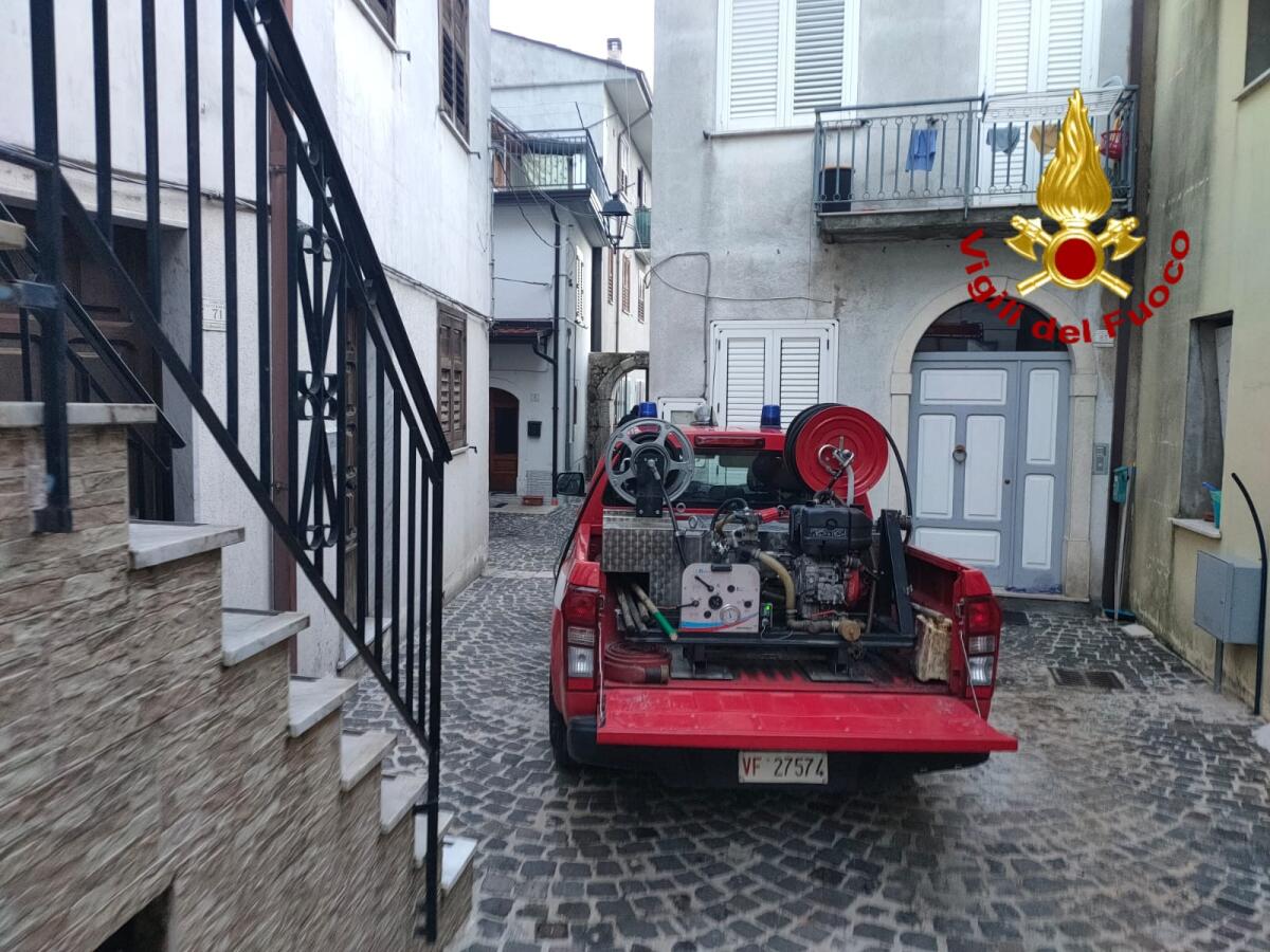 Irpinia. Diversi interventi dei Vigili del fuoco - 