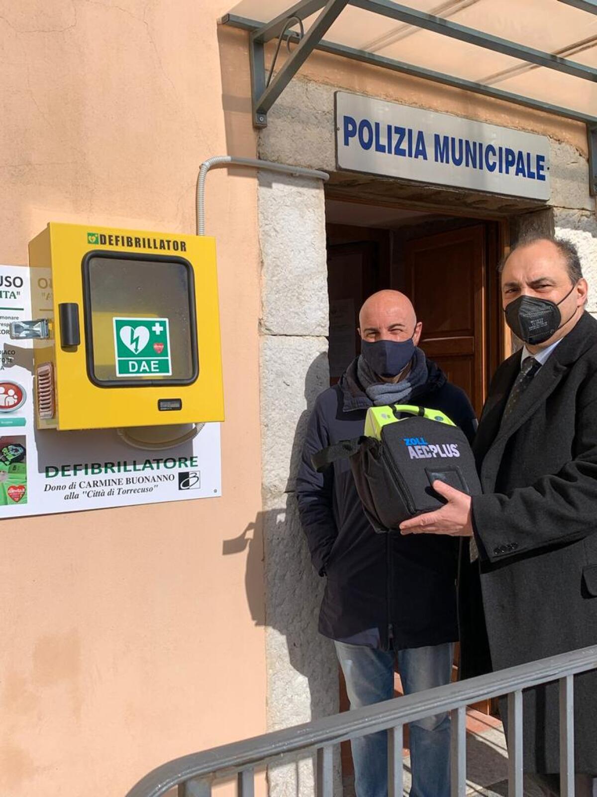 Il Comune di Torrecuso installa un defibrillatore pubblico in Piazza Mellusi - 
