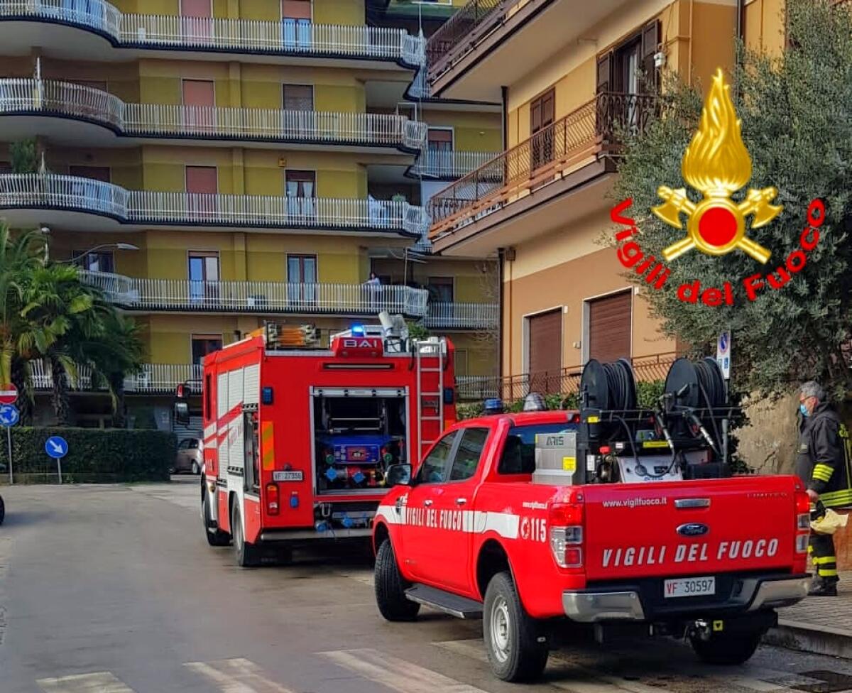 Atripalda. Incendio stufa alimentata a Gpl, in salvo due anziani coniugi - 