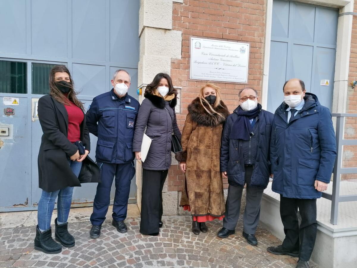 Visita del Garante Campano Ciambriello al carcere di Bellizzi Irpino. - 