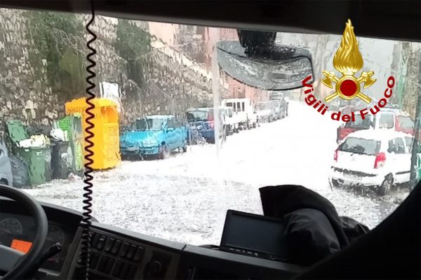 Maltempo. Numerosi interventi dei Vigili del fuoco di Avellino.