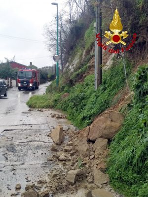 Maltempo. Numerosi interventi dei Vigili del fuoco di Avellino.
