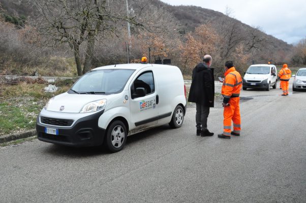 Il Presidente Di Maria effettua sopralluoghi lungo strade provinciali di Cautano