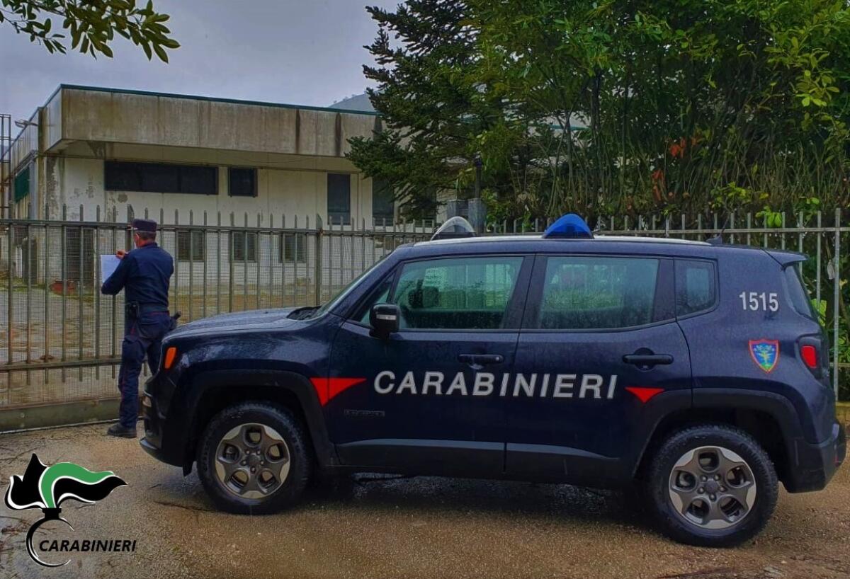 Sant’Agata de’ Goti, scatta il sequestro, da parte dei Carabinieri Forestali, di un’azienda lavorazioni marmi abusiva. - 
