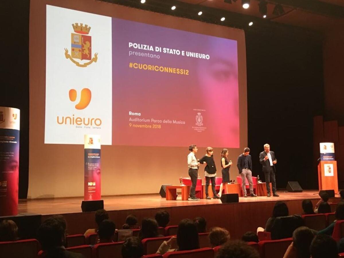 Straordinario record di adesioni per l’evento di Polizia di Stato e Unieuro dedicato alla lotta contro il cyberbullismo - 