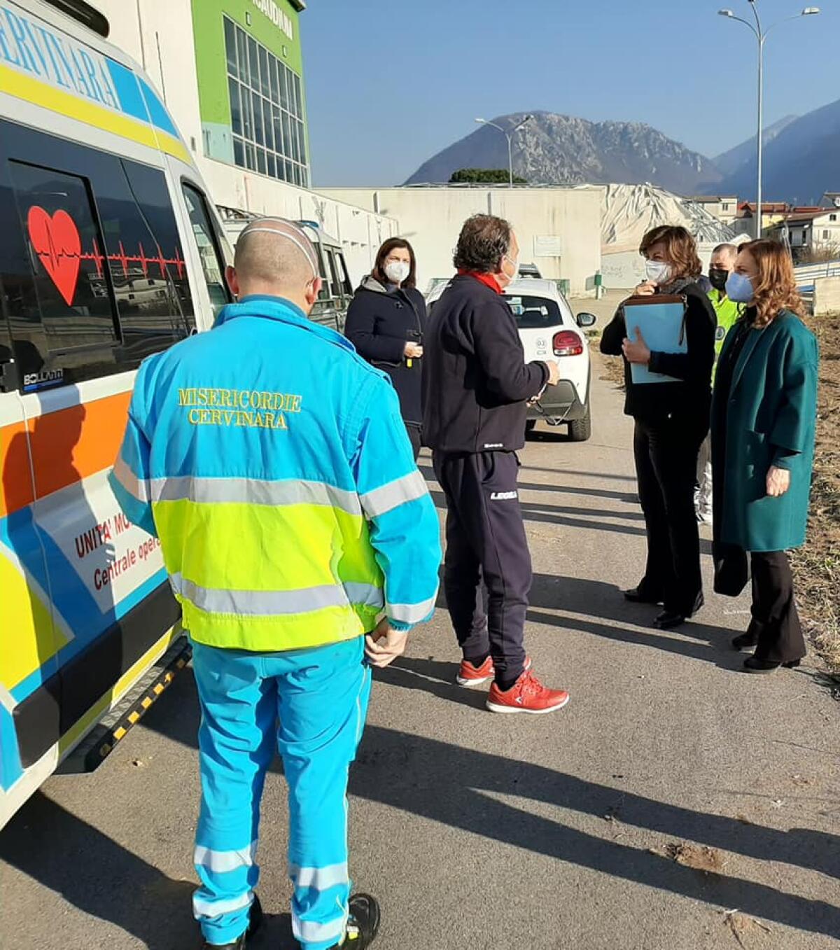 Tutto pronto al Palacaudium di Cervinara  per l'avvio della campagna di vaccinazione. - 