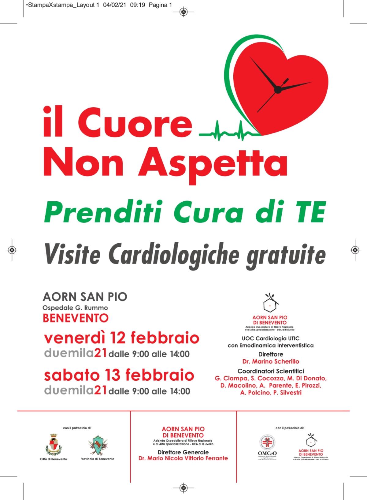 A.O.R.N. “San Pio”: “Il Cuore non Aspetta, Prenditi Cura di Te” - 