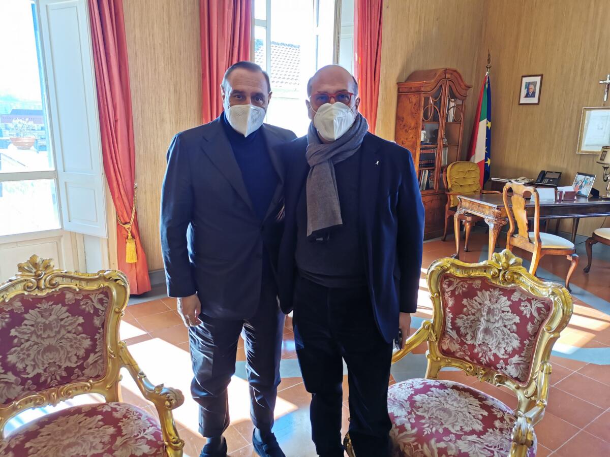 Napoli-Bari, il sindaco Mastella ha incontrato il delegato regionale Fernando Errico - 