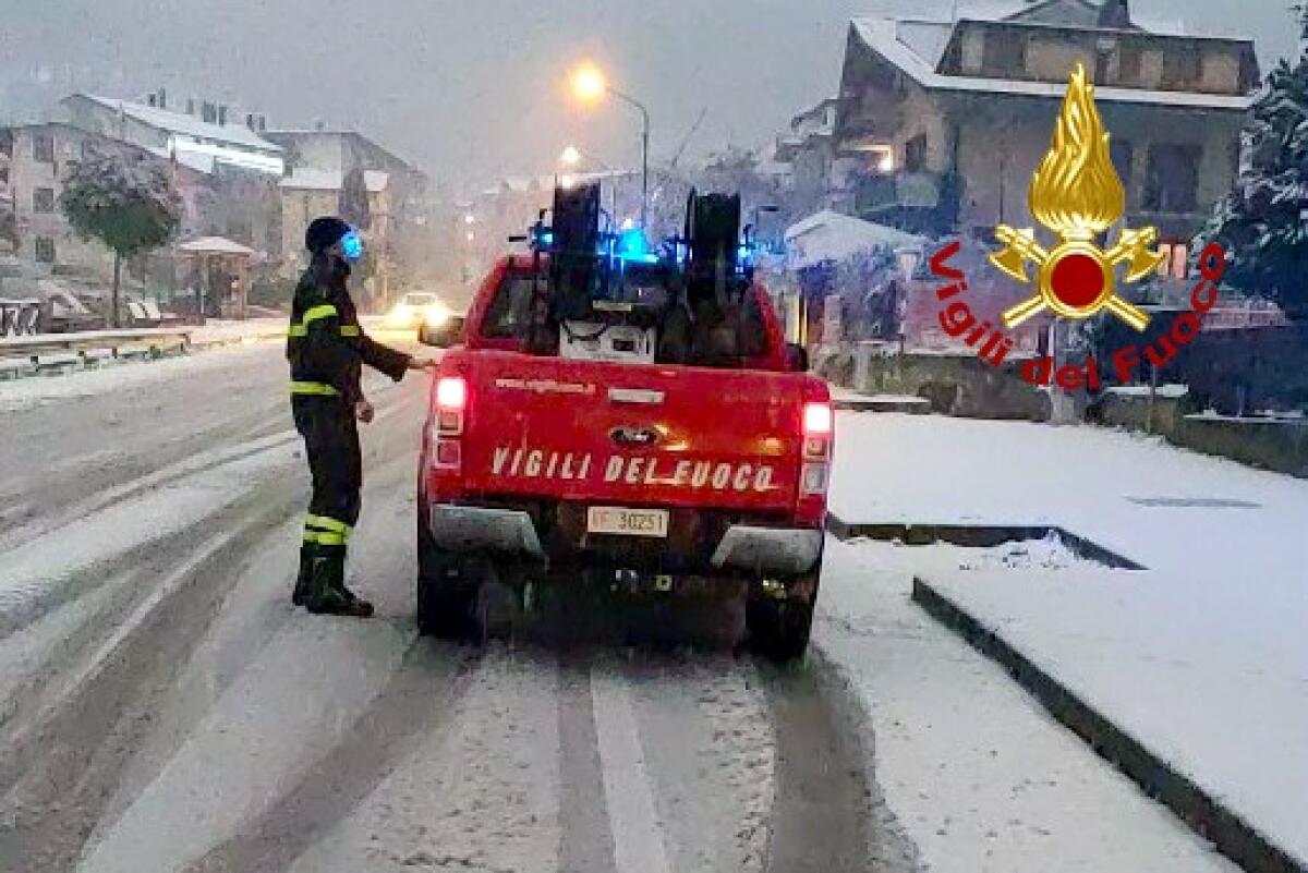 Torna il freddo su tutta la Campania. - 