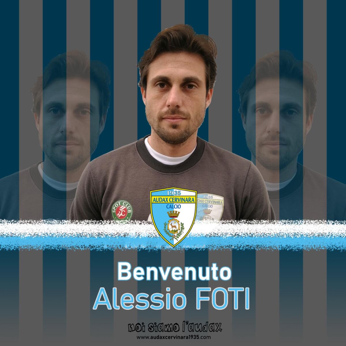 Audax Cervinara. Arriva il centrocampista Alessio Foti. - 