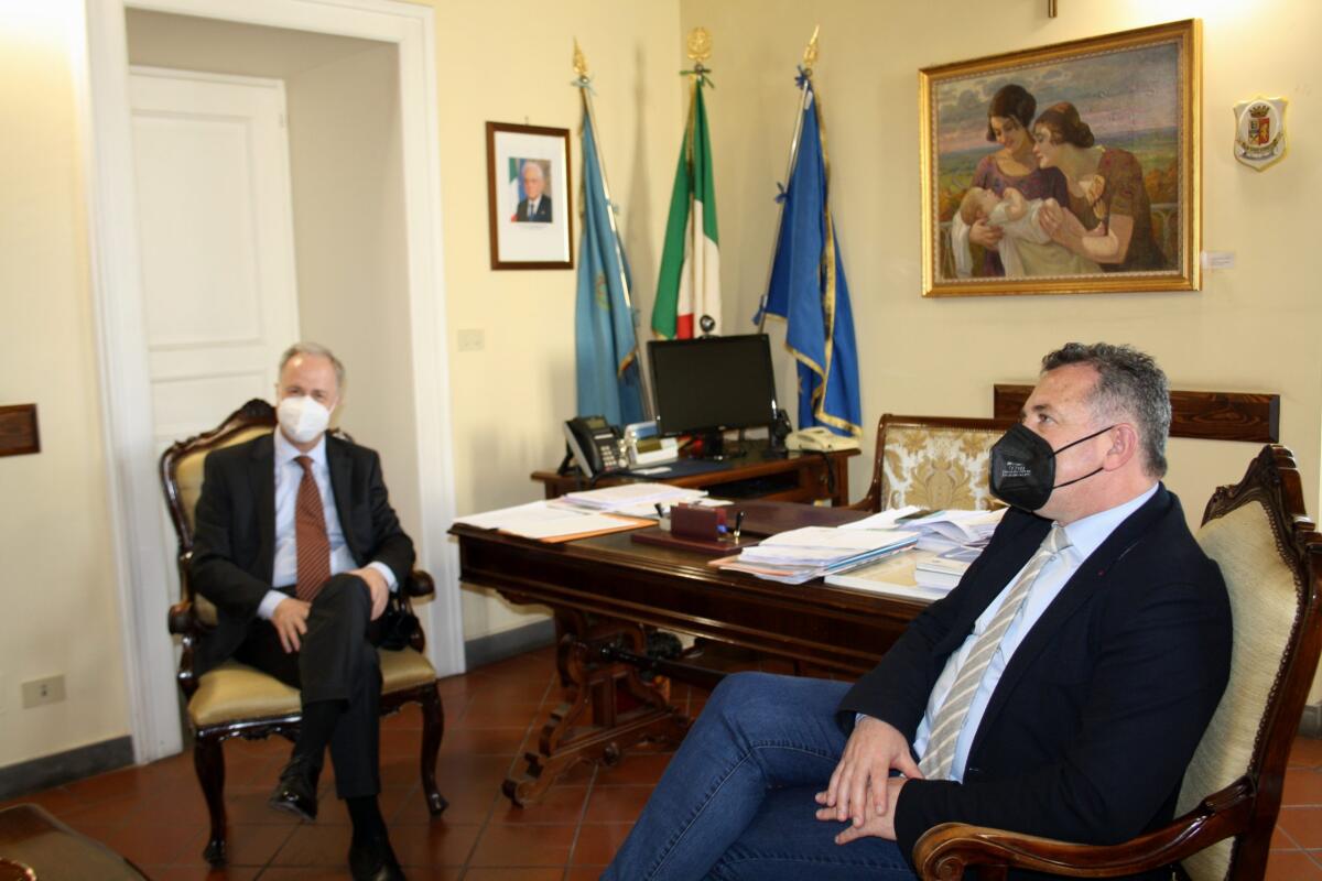 Il neo Prefetto di Benevento incontra il Presidente della Provincia. - 