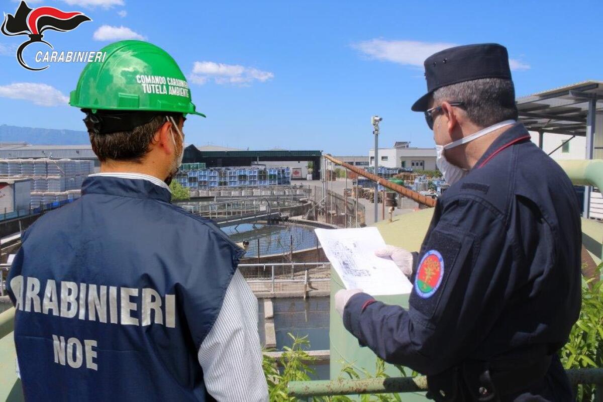 Fiume Sarno e Regi Lagni: un anno di controlli da parte dei carabinieri. - 