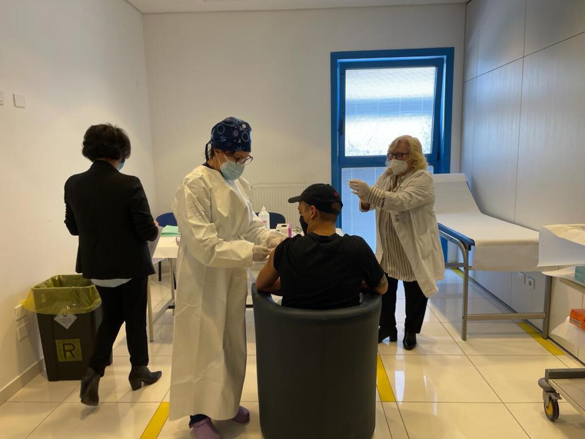 All’Azienda Moscati partono le vaccinazioni dei soggetti fragili. - 