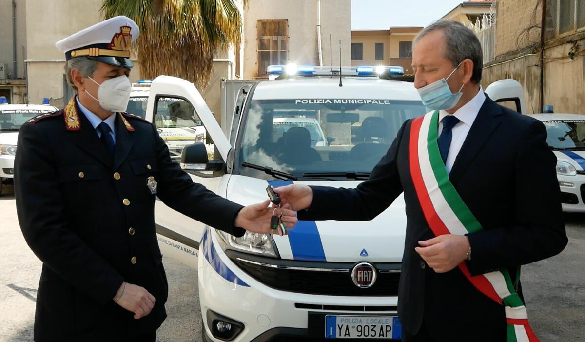 Santa Maria a Vico. Un nuovo ufficio mobile per la Polizia Locale. - 