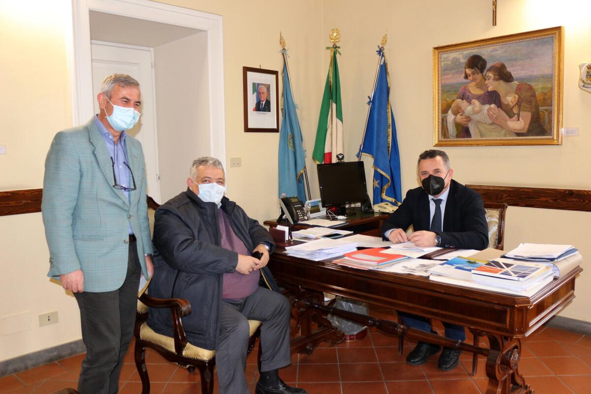 Il Presidente Di Maria incontra il Sindaco di Bucciano e Coordinatore provinciale di Fratelli d'Italia - 