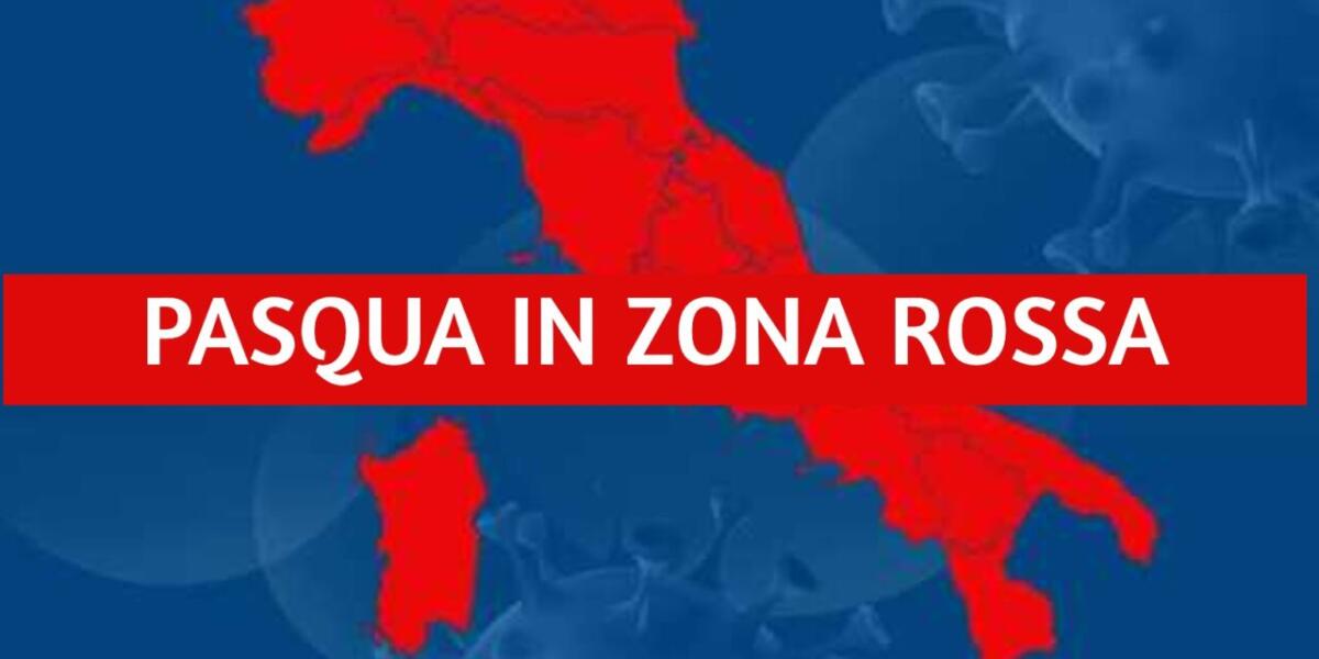 Italia zona rossa a Pasqua come a Natale. - 