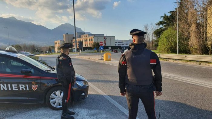 Covid. Intensificati in Irpinia i controlli dei Carabinieri.