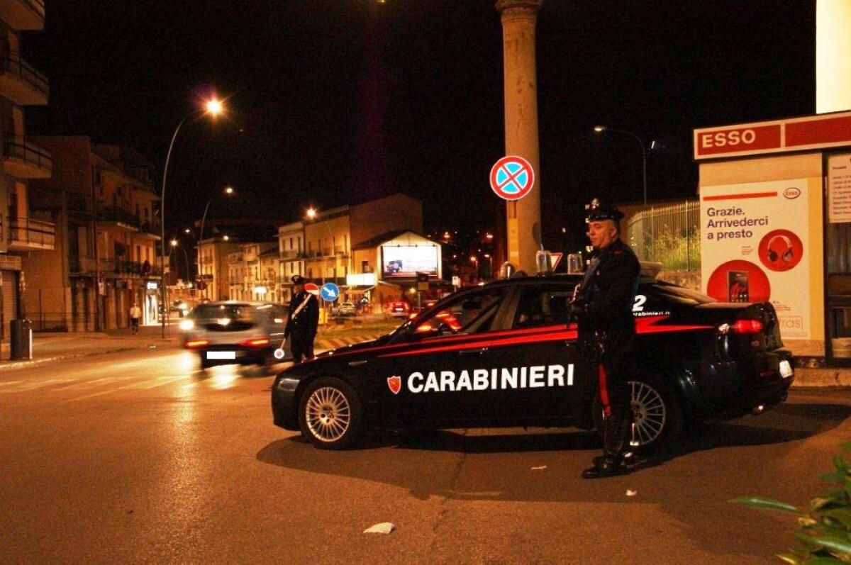 In giro di notte, quattro giovani sanzionati dai Carabinieri - 