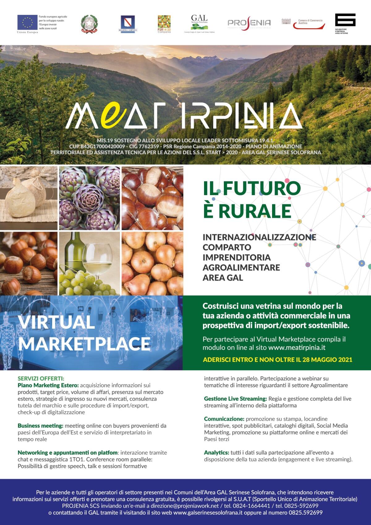 Gruppo di Azione Locale Serinese-Solofrana, al via il Progetto Meat IRPINIA. - 