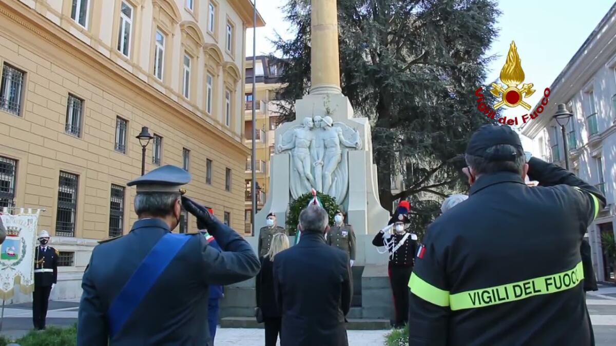Avellino. 25 Aprile 2021: 76° Anniversario della Liberazione. - 