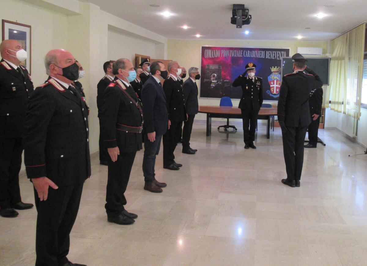 Comandante Interregionale Carabinieri "OGADEN” in visita a Benevento. - 
