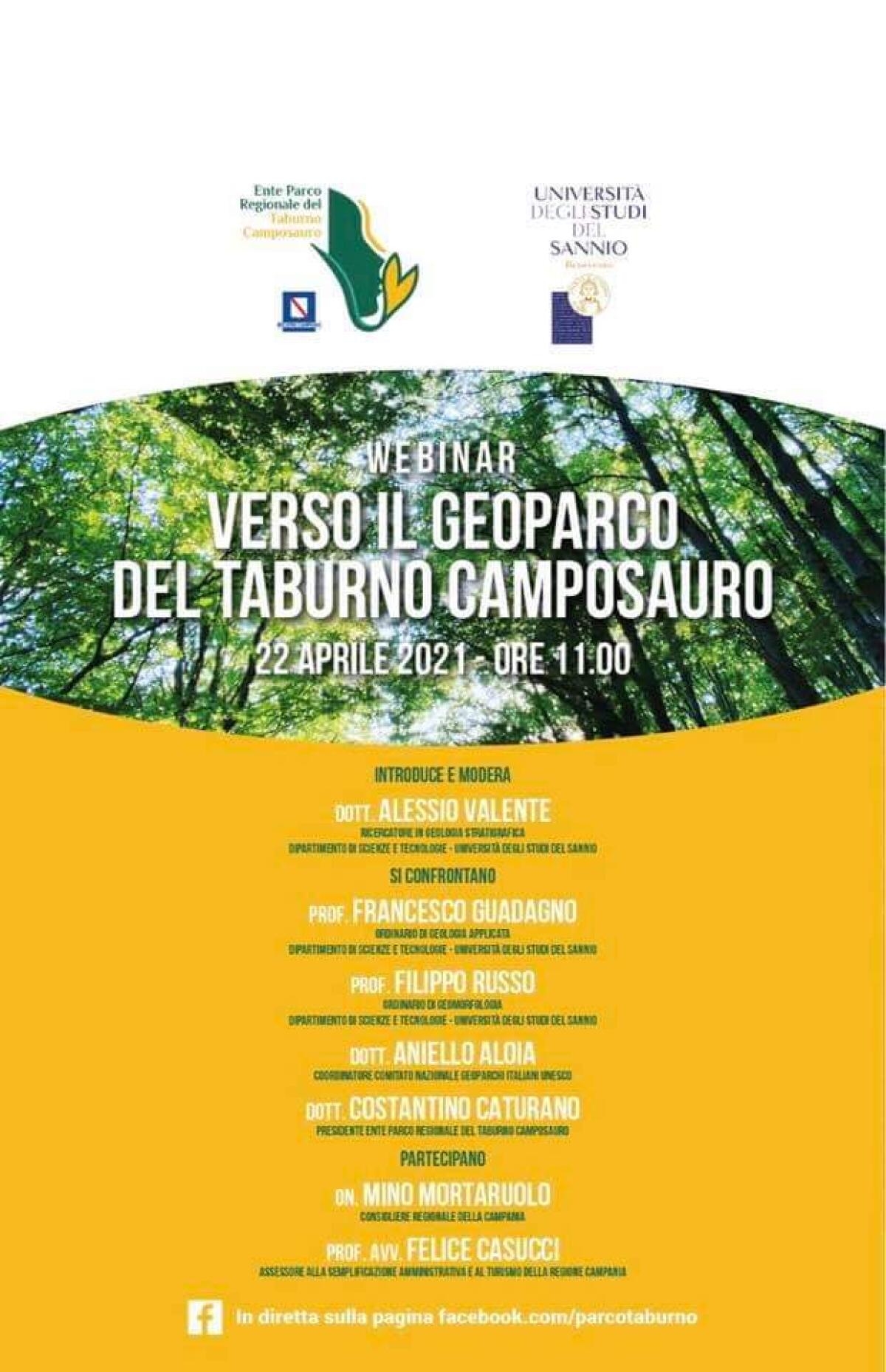 “Verso il Geoparco del Taburno Camposauro”. - 