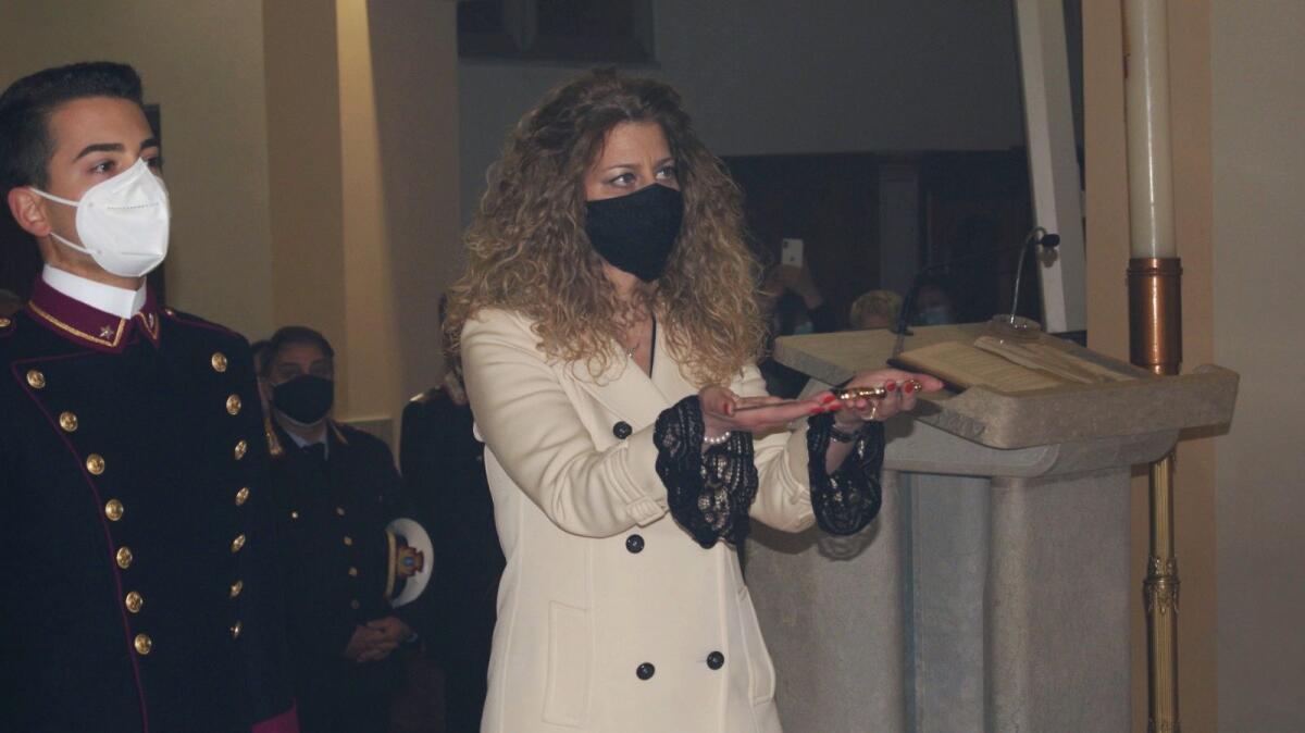 A Telese Terme la cerimonia della Benedizione dello Spadino - 