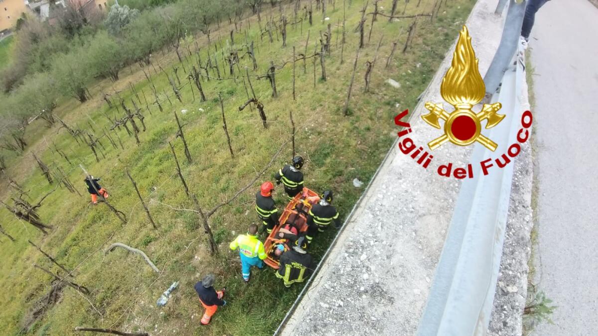 Avellino. Cade da un muro alto circa sei metri, ferito un 58 enne - 