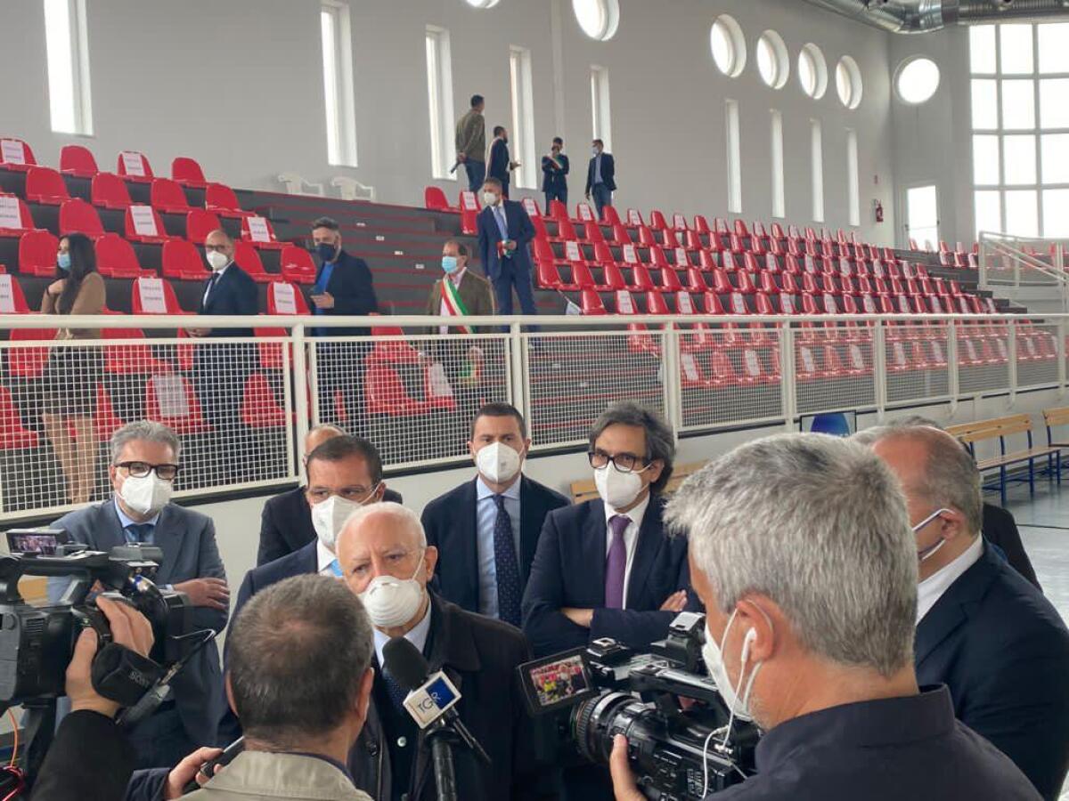 Covid, Alaia a Mondragone con De Luca: occorre accelerare su campagna vaccinale. - 