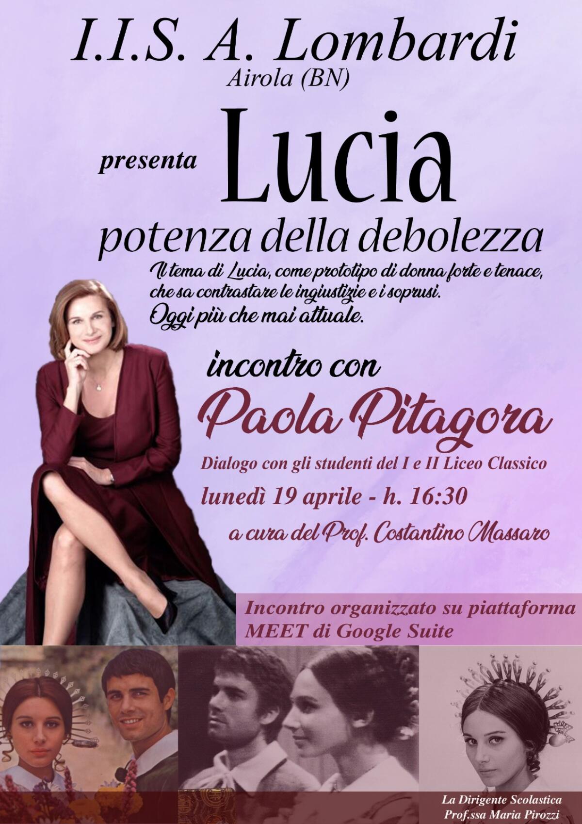 Airola. I.I.S. A.Lombardi, incontro con Paola Pitagora - 