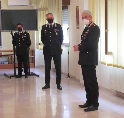 Comandante Interregionale Carabinieri "OGADEN” in visita a Benevento.