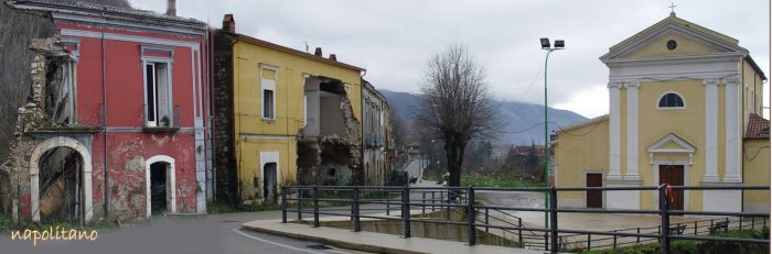 Cervinara. Dopo l'alluvione del 1999 rinasce Piazza Joffredo.