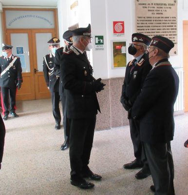 Comandante Interregionale Carabinieri "OGADEN” in visita a Benevento.
