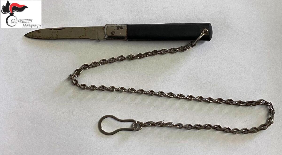 Girava armato di un coltello denunciato un 31 enne - 