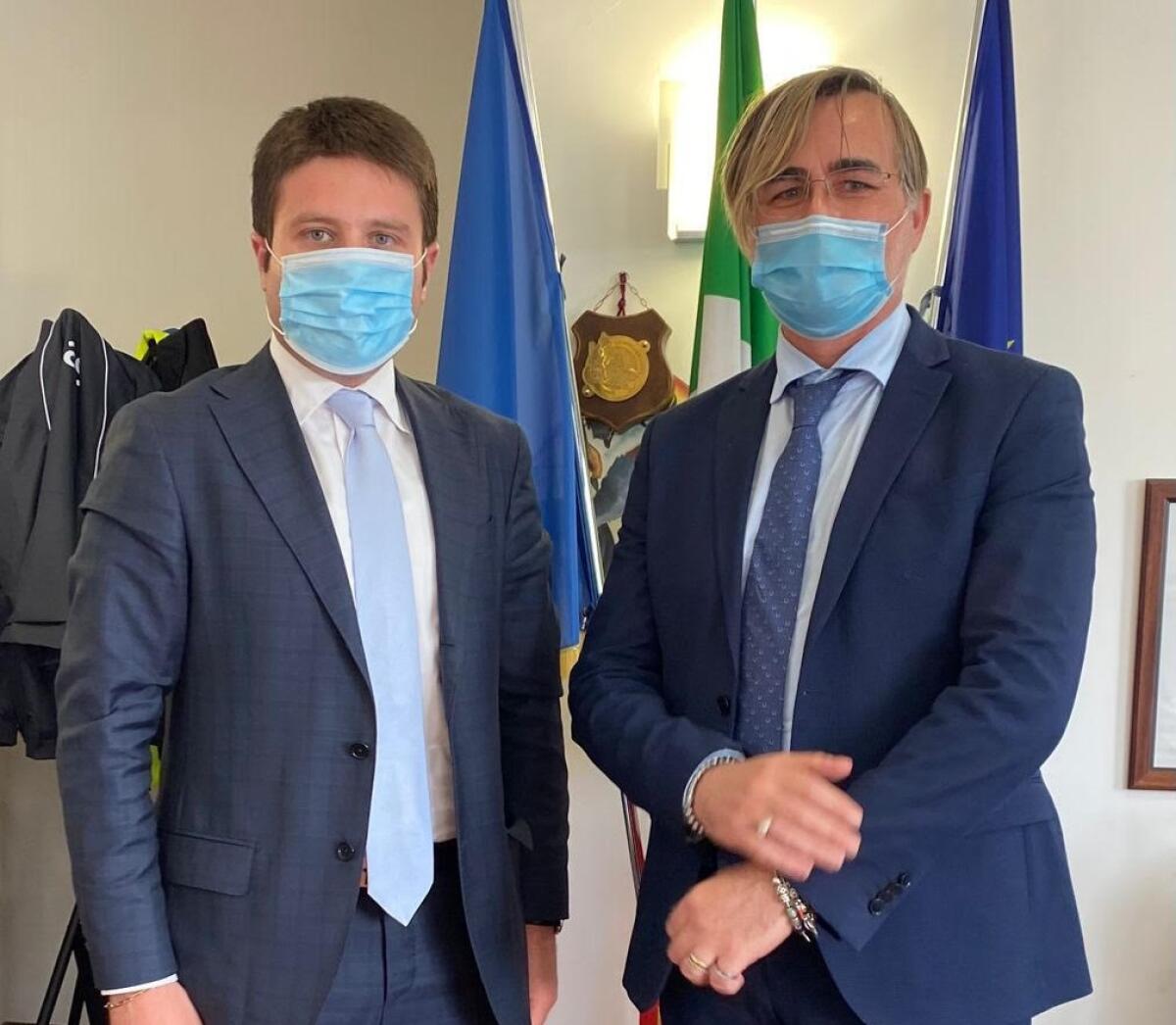 Sindaco di Puglianello incontra responsabile della Struttura Anas Campania - 
