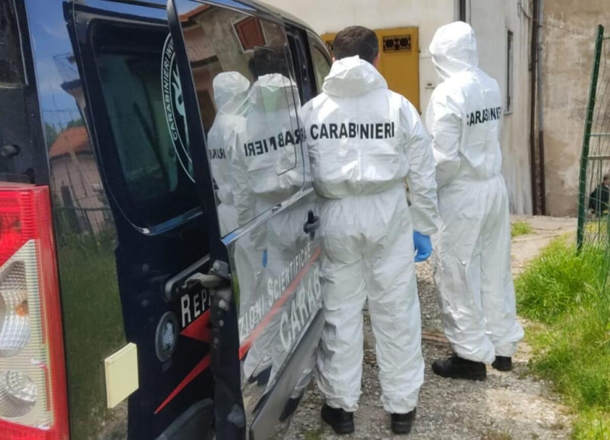 Serino. Decesso di Giovanni Pelosi arrivano i RIS dei Carabinieri - 