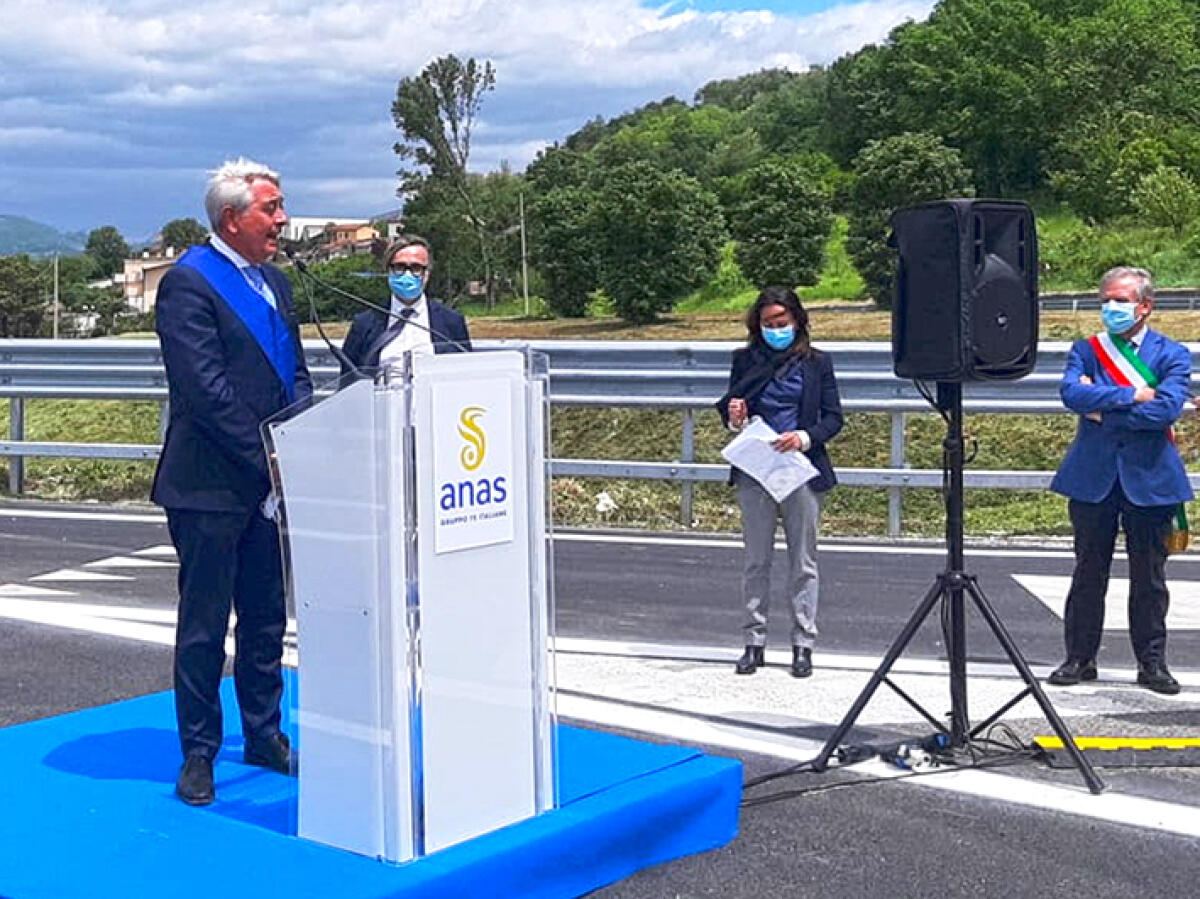 Aperto il nuovo viadotto Manocalzati sulla SS7 Appia Ofantina - 