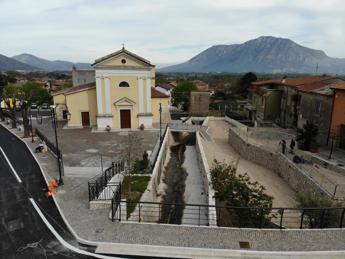 Cervinara. Rinviata cerimonia inaugurazione Piazza Joffredo - 