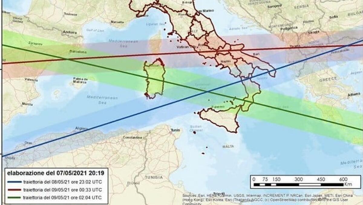 Rientro incontrollato del razzo cinese, alcune indicazioni della Protezione Civile della Campania - 