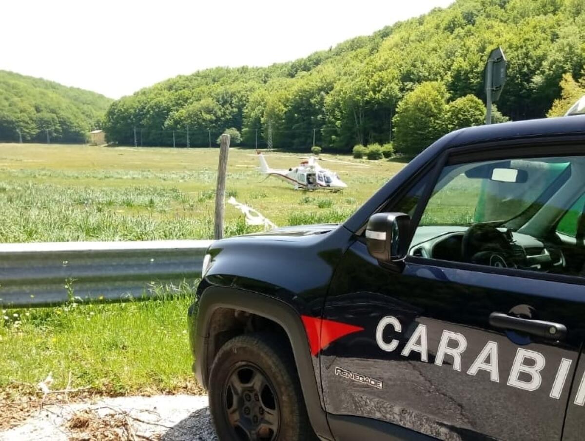 Si perdono  a "Verteglia", anziano finisce in un dirupo - 