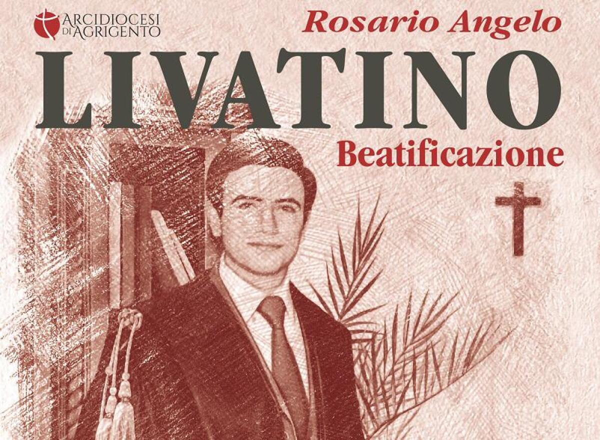 Rosario Livatino il giudice ragazzino beato il 9 Maggio. - 