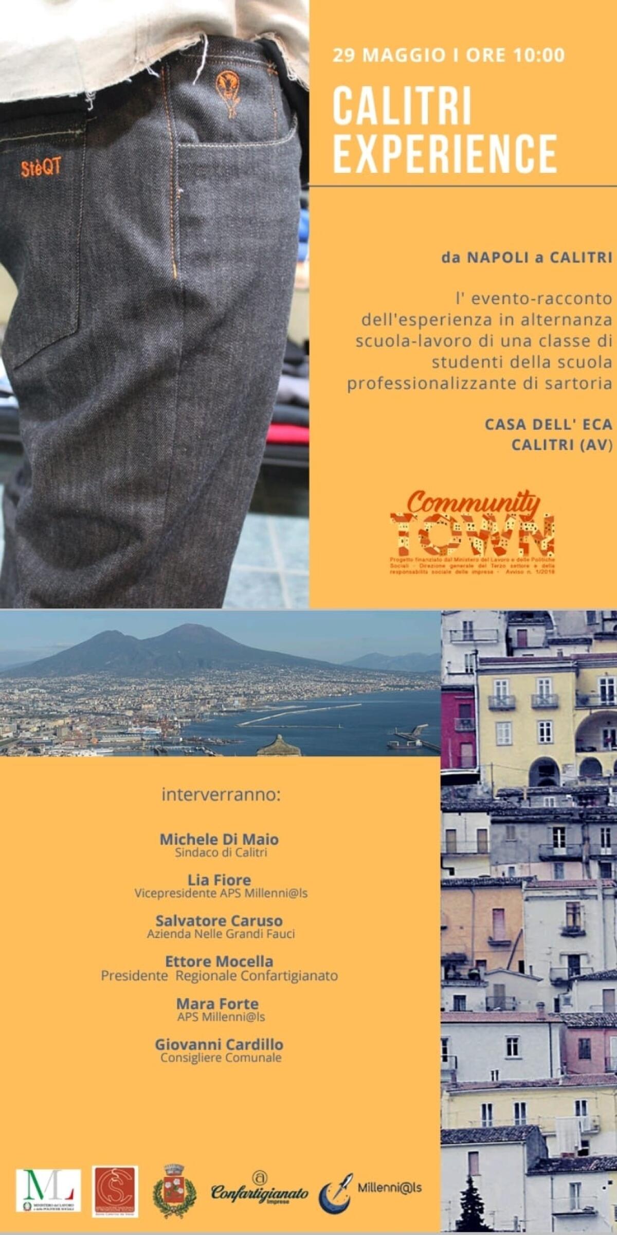 "Calitri Experience" evento-racconto dell'alternanza scuola-lavoro. - 