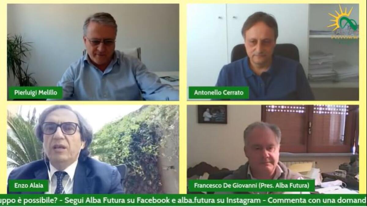 Enzo Alaia e Carlo Iannace al webinar di Alba Futura: "Priorità alla  medicina del territorio" - 