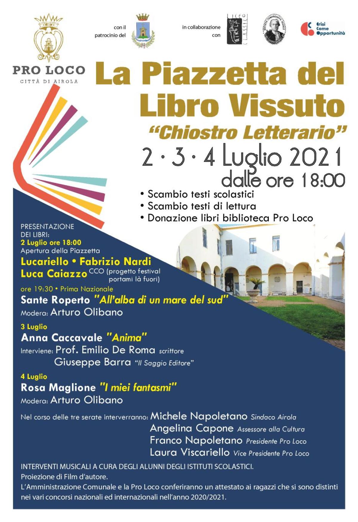 Airola. “La piazzetta del libro vissuto" - 