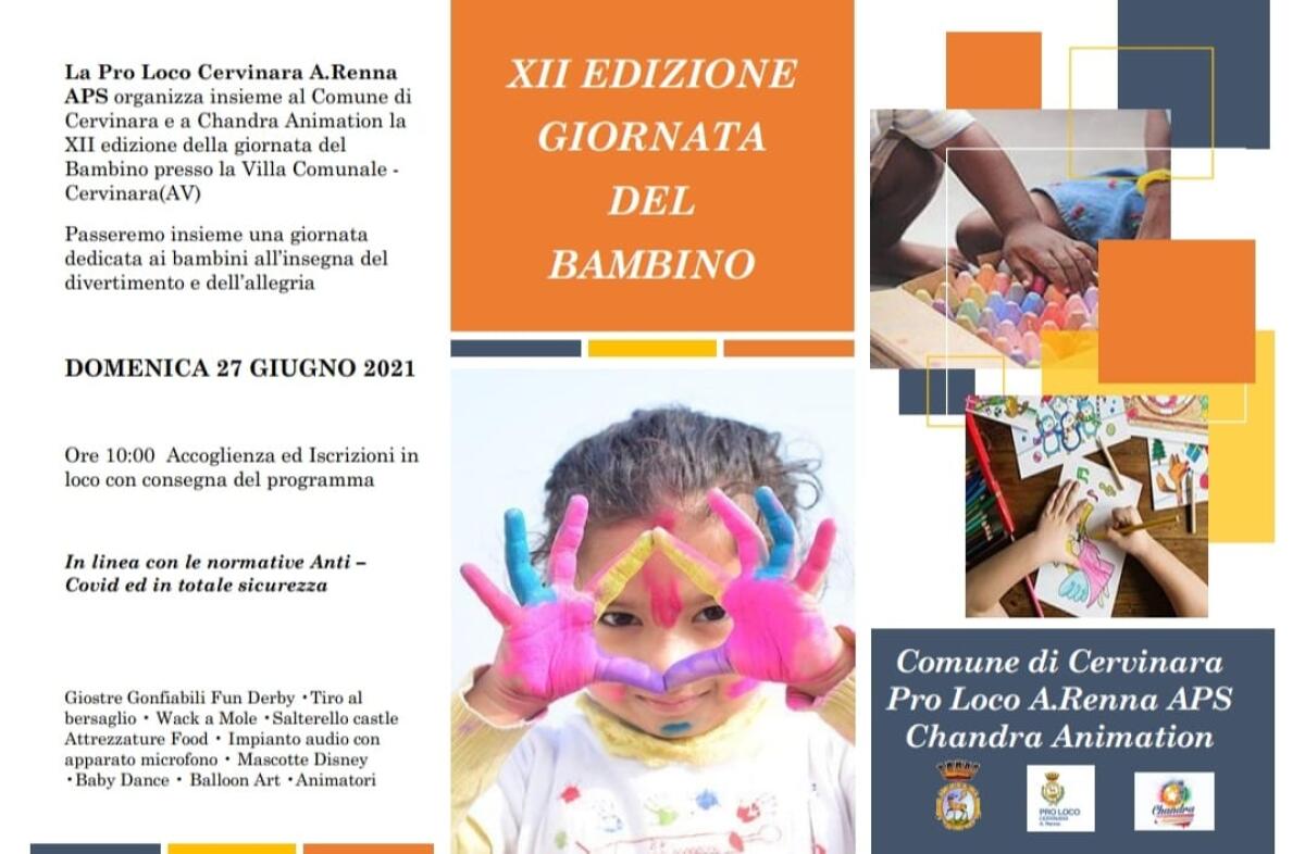 Cervinara. Giornata del Bambino domenica 27 Giugno - 