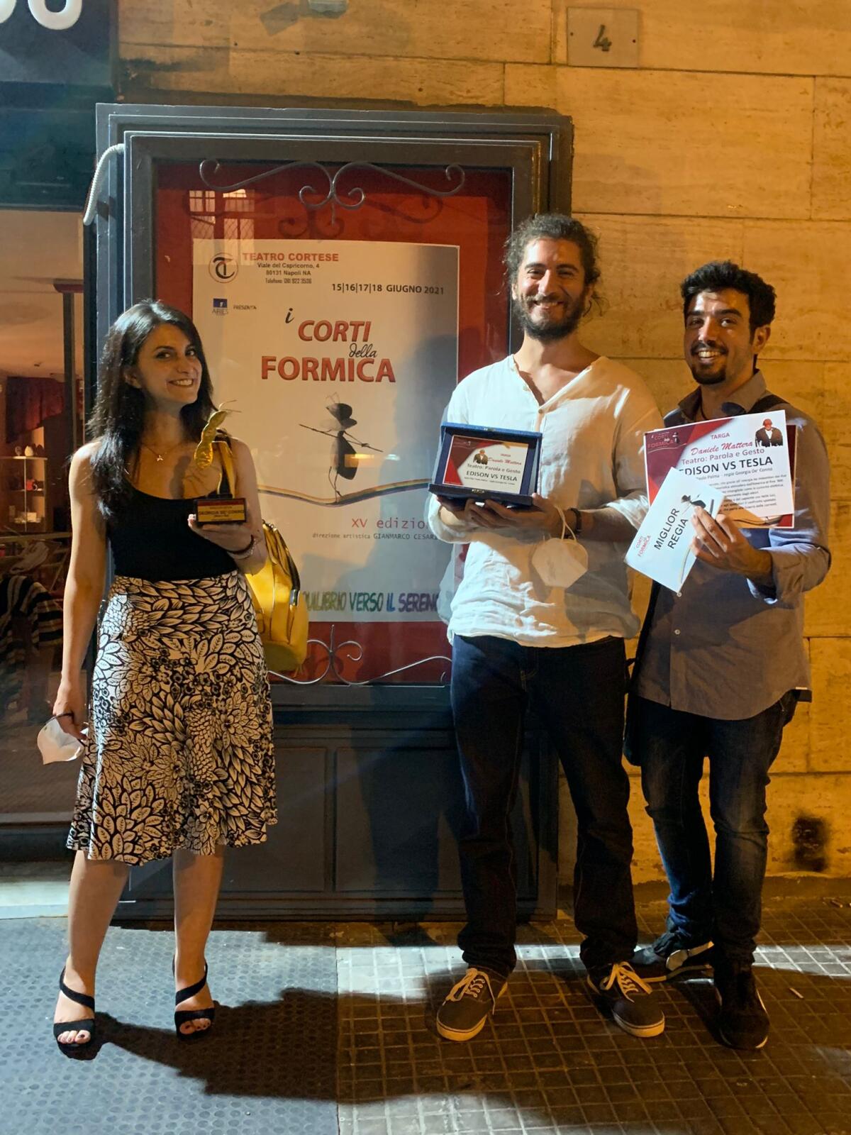 Teatro, Sannio protagonista a Napoli: è della Red Roger la miglior regia dei “Corti della formica” - 