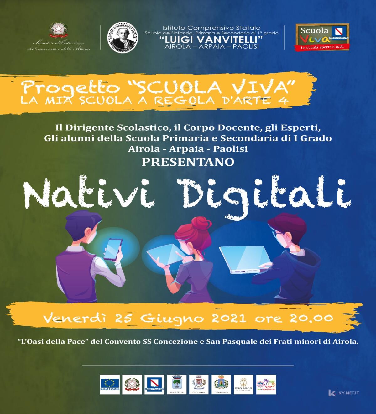 Concluse le attività del progetto Scuola Viva dell’Istituto Vanvitelli di Airola. - 