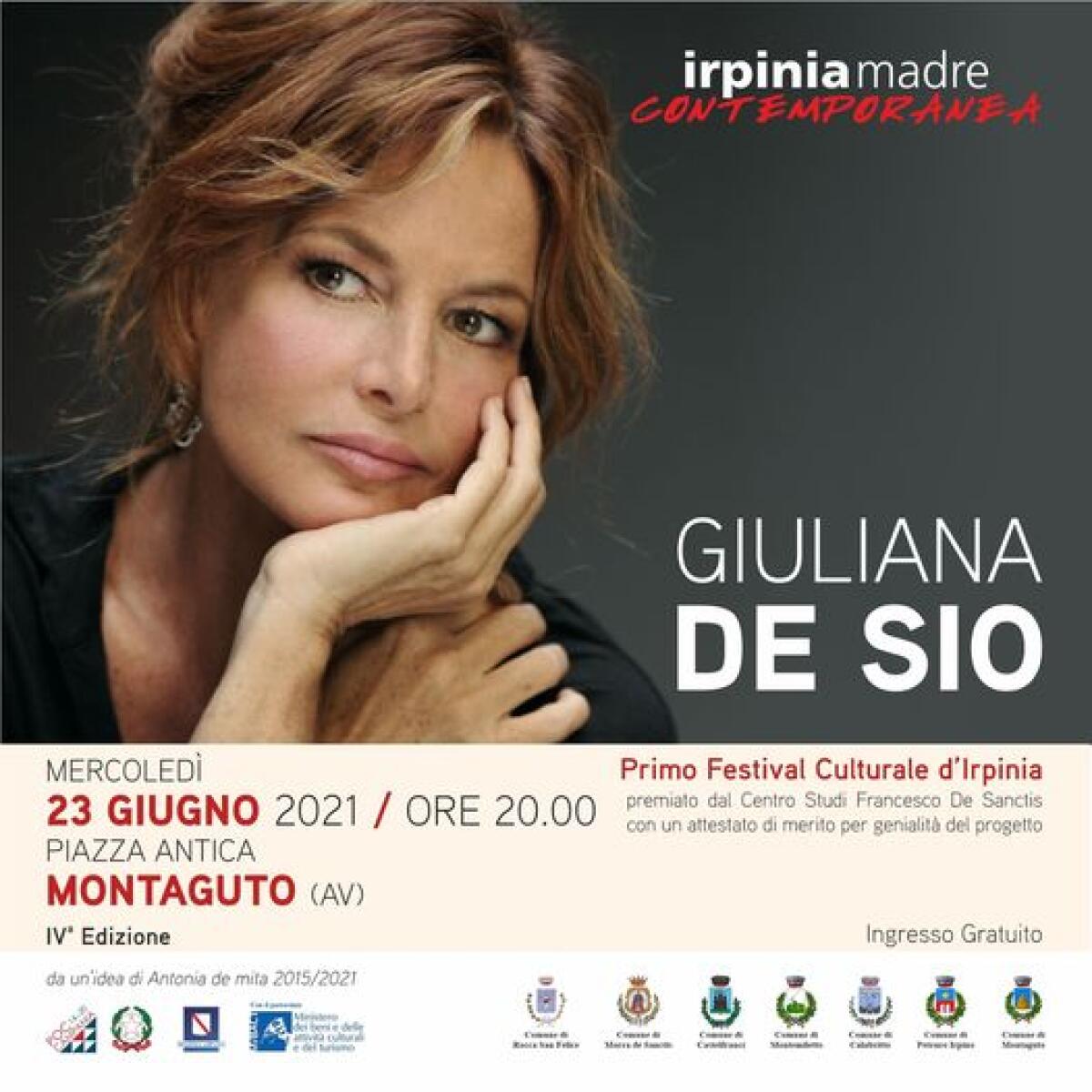 Giuliana De Sio in scena alla IV edizione di “Irpinia Madre Contemporanea” - 