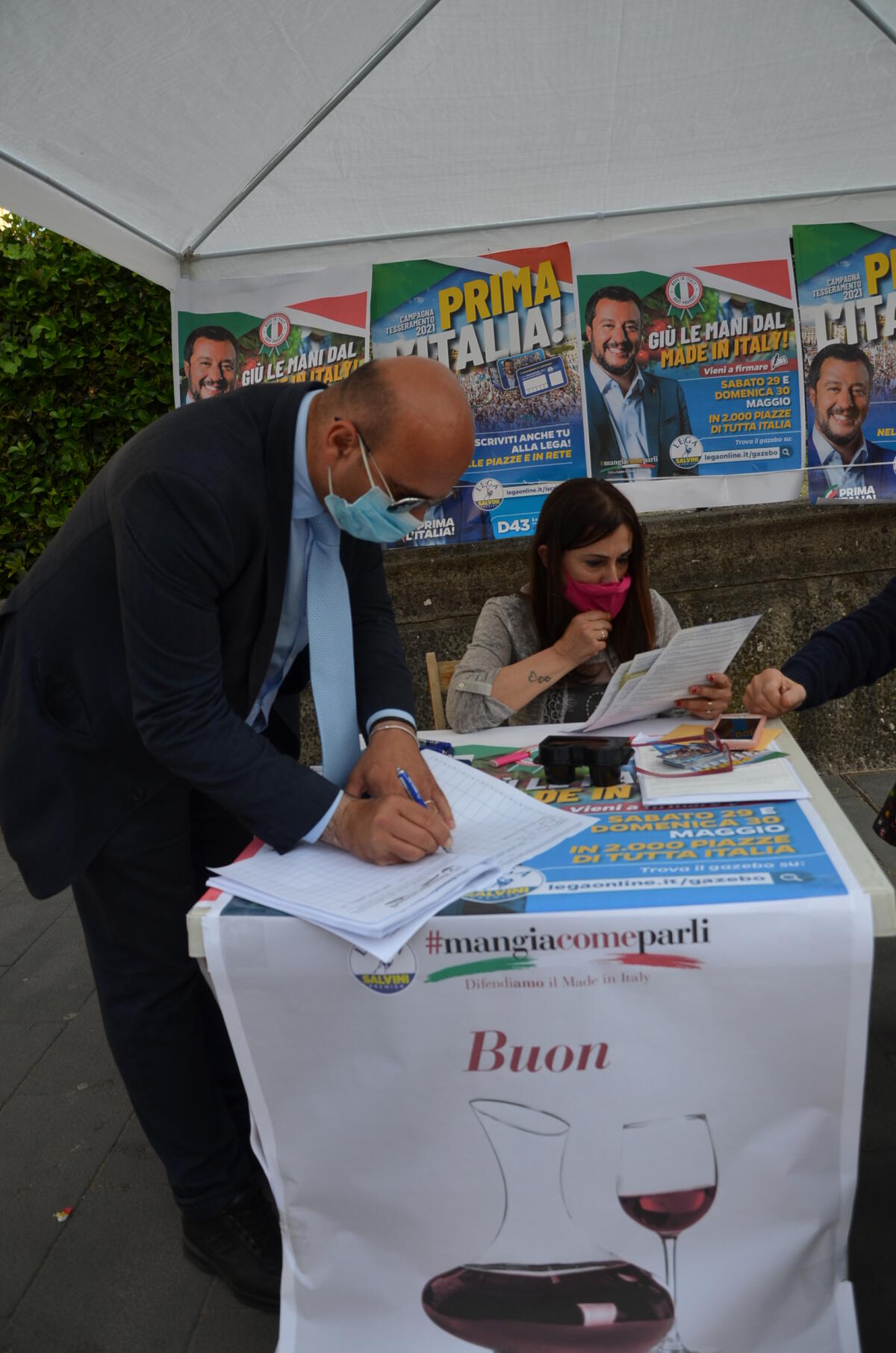 Benevento: Fucci firma la petizione di Salvini per la tutela del “Made in Italy” - 